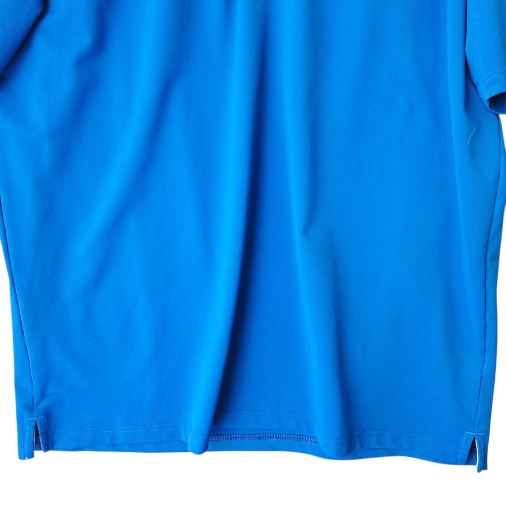 MAELREG Performance Polo Shirt Blue XL Golf‎ Athletic Short Sleeve Button Up Top - Picture 6 of 10